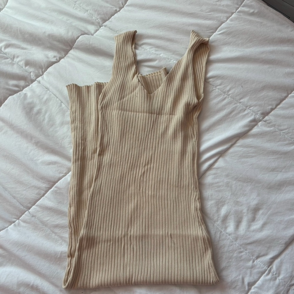 Forever 21 Ribbed Sweater-Knit Dress